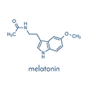 Mélatonine - contribue à réduire le temps d’endormissement